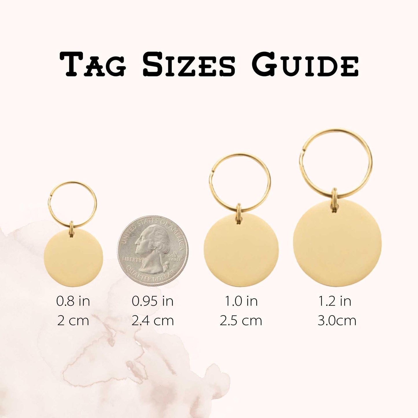 Personalized Pet ID Tag: Engraved Dog Name, Silent Design