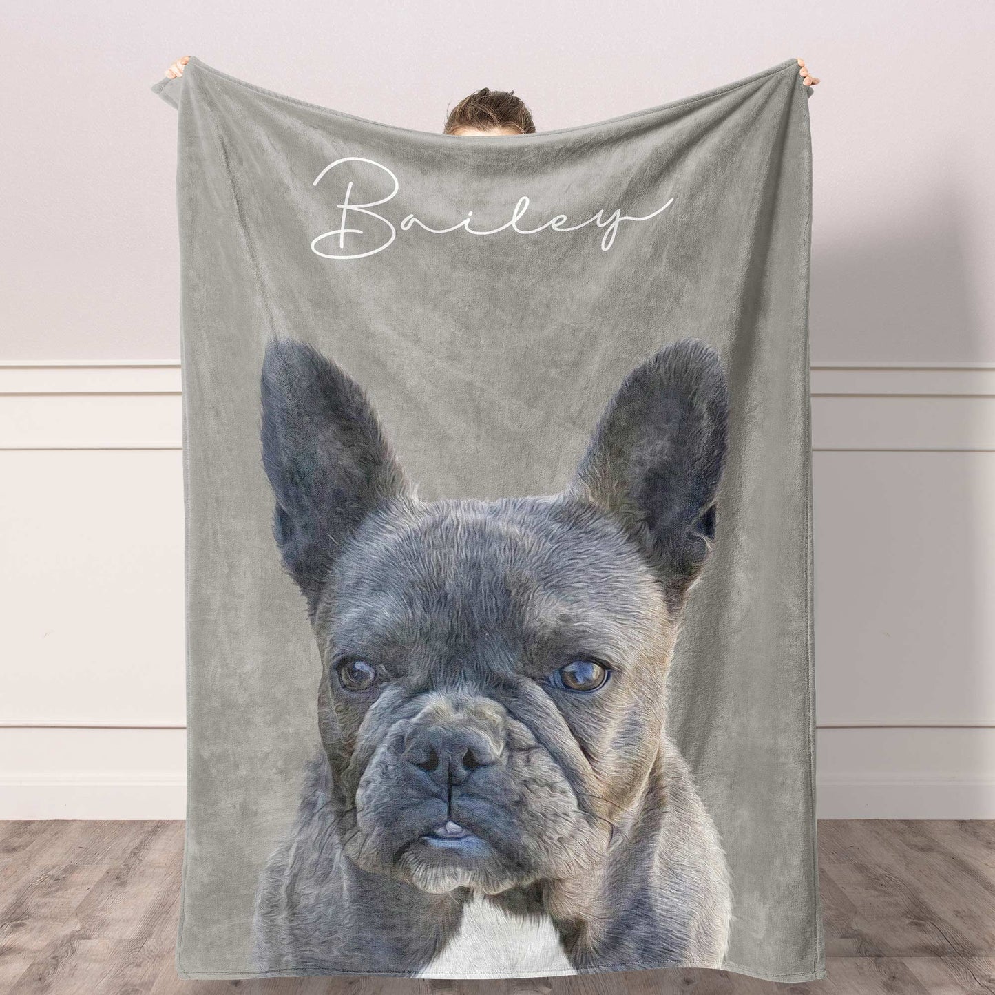 Custom Pet Photo Blanket – Personalized Gift for Pet Lovers