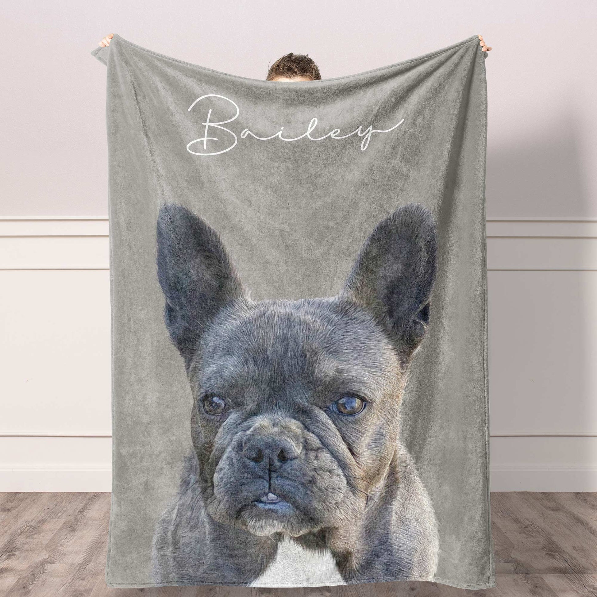 Custom Pet Photo Blanket – Personalized Gift for Pet Lovers