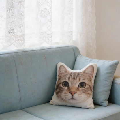 Custom Pet Shaped Pillow from Photo