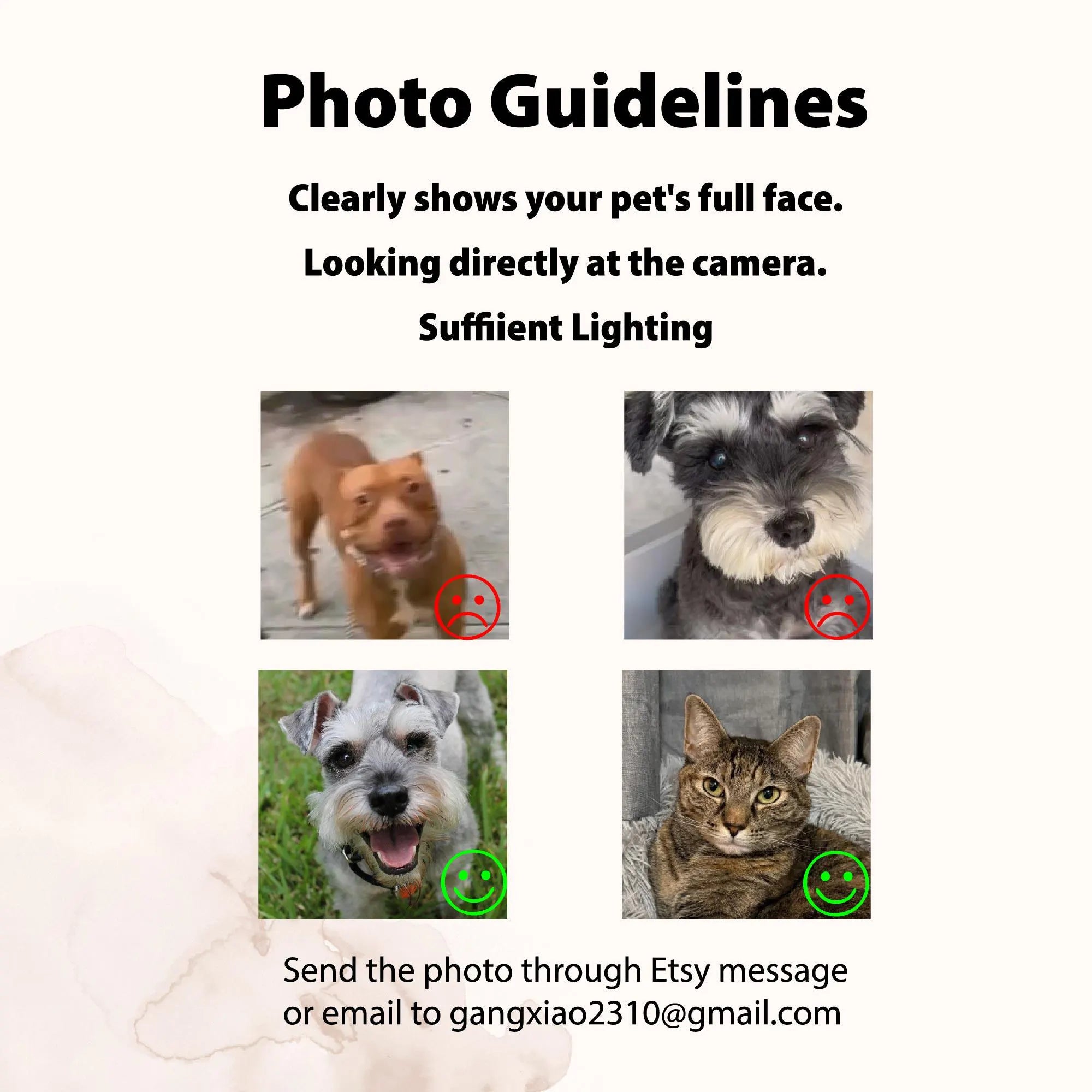 Custom Pet Shaped Pillow from Photo